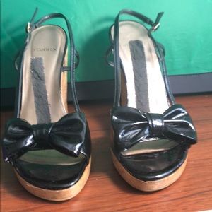 Slingback  Wedge  for St John by Stuart Weitzman